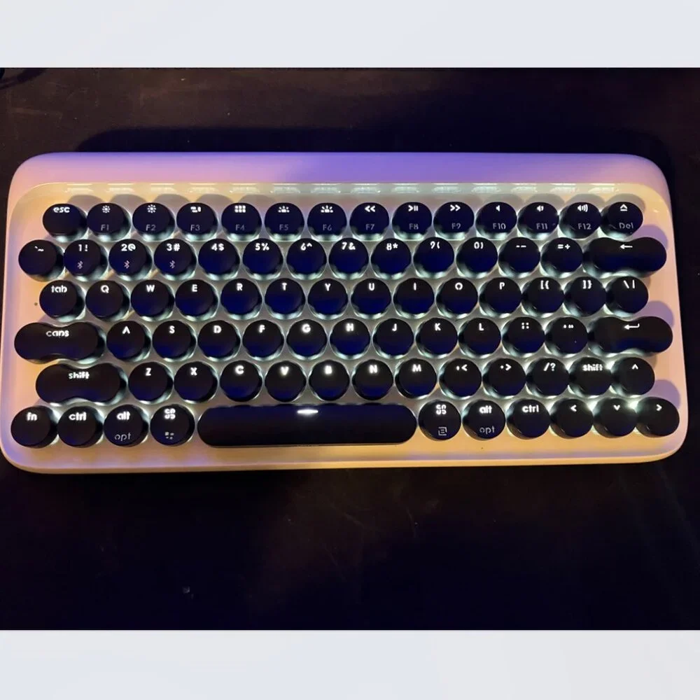 Lofree Dot Mechanical Keyboard in Pure White